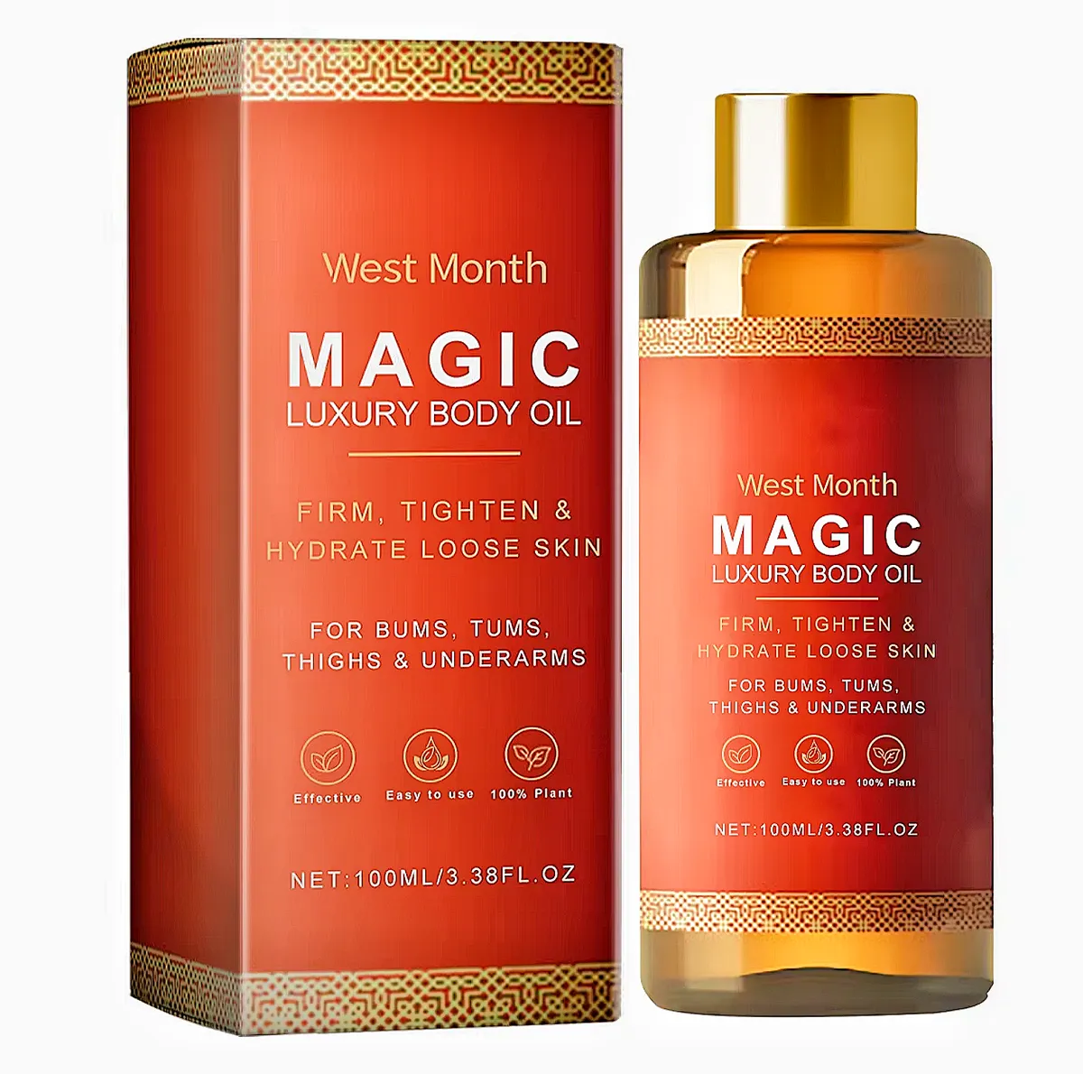 Organic Daily Moisturizing Body Massage Oil Almond Essence Rosemary Coconut Seeds Pure Essential Oil Herbal Including for
