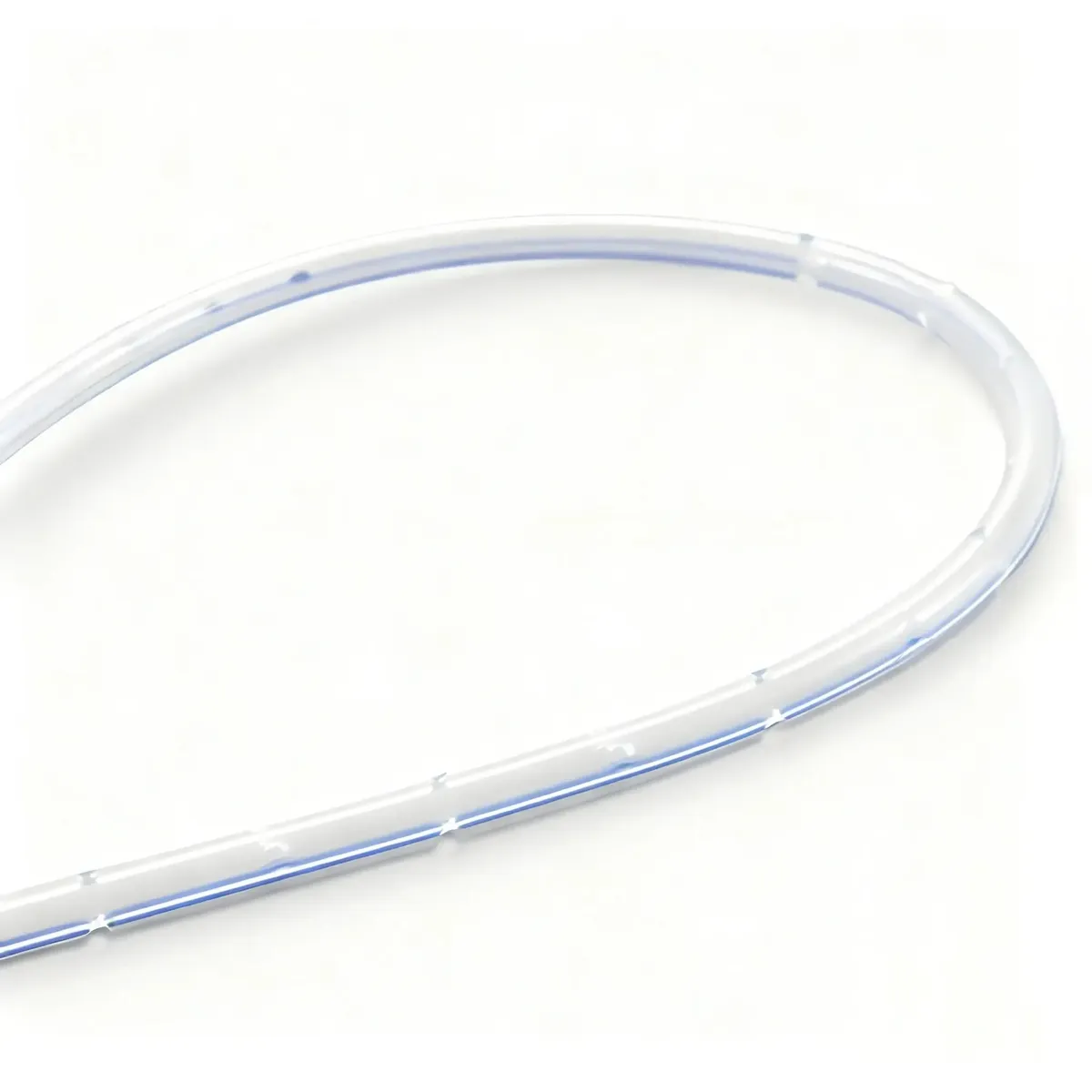 Round-Perforated Silicone Surgical Drainage Tube, Sterile Single Use, 10-24 Fr