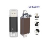 GUEETON 128GB OTG 3 In 1 Usb Flash Drive Type C