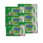VIVA Multipurpose Soap With Freshness Of Petals (packs Of 6) - 250g