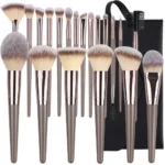 15pcs Loose Powder Complete Makeup Brush Set