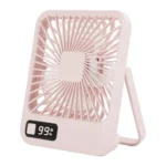 Q3 Desk Fan Portable Personal Fan Digital DIsplay