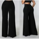 Angel Black Palazzo Pants