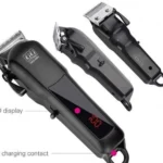 Kiki New Gain Professional Rechargeable Wireless Hair Clipper With Battery Percentage Display (NG-888B)