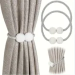 2pcs Magnetic Window Curtain Tie