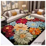 Modern 3D Pattern Large Center Rug- 120*160cm(4ft X 6ft)-R