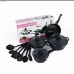 Non-stick Cooking Pot Cookware With Non Cooking Spoon