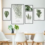 5pcs/set Set FLOWERS (Wall Stickers) Home Decor - 011