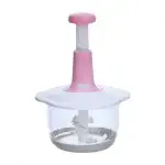 Multifunctional Hand-pat Food/vegetable Chopper (PNK)