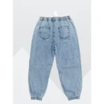 Super quality elastic waist pattern boyfriend jeans - Image 3