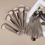 15pcs Loose Powder Complete Makeup Brush Set - Image 2