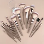 15pcs Loose Powder Complete Makeup Brush Set - Image 4
