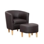 Solo Browny Sofa Ottoman Set