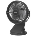Century 8" RECHARGEABLE FAN WITH WALL MOUNT AND CLIP FUNCTION