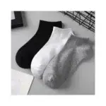 Socks 3Pairs Socks Black 6 In 1 Ankle Sockings School - Image 3