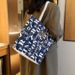 Blue Quality High Fashion Multipurpose Tote Bag - Image 3