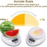 Electronic Digital Tool Measuring Kitchen Food Weighing Scales - White - Image 3
