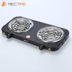 Double Burner Electric Table Top Hot Plate Electric Cookware