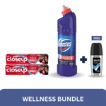 Unilever Closeup Anti-bacterial 130g Twin Pack +domestos Original +1 Free Rexona