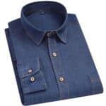 Men's Spring Loose Denim Casual Shirt