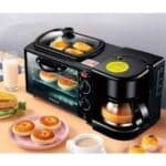 Sokany 3 In 1 Electric Oven Breakfast + Coffee Maker Machine