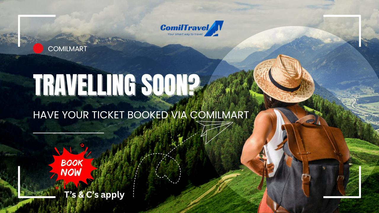 Book your flights and hotel with ComilTravel