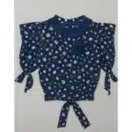 Blue Flower Blouse