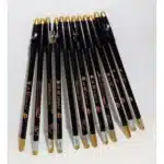 Davis 001 Eyebrow & Eyeliner Pencil - 12pcs - Black