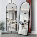 Arch Framed Dressing Mirror - Black