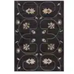 Hudson Living Tahara Area Rug Collection - 7’ X 10’ - Black - Image 3