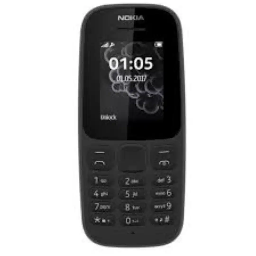 118566_1570812131 Nokia 105 Single Sim - Charcoal - Image 1