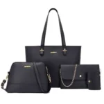 Black 4 In 1 Ladies Shoulder Classic New Arrival Hand Bag