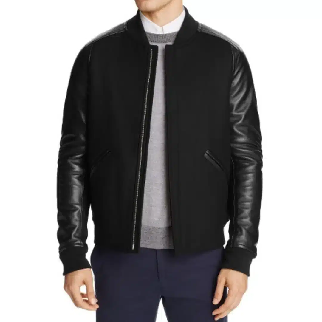 205867_1707516012 Leather Embelished Jackets - Image 1