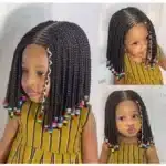 12" Kids Wig - Black