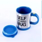 Self-stirring Mug – Automatic Mixing Coffee Cup With Stainless Steel Interior - 400 Ml - Image 3