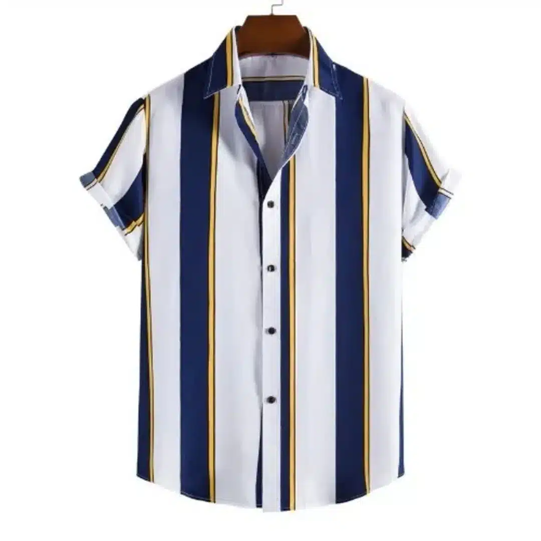 228311_1707125025 Men's Striped & Patterned Shirt - Image 1
