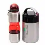 Master Chef Food Flask & Water Bottle