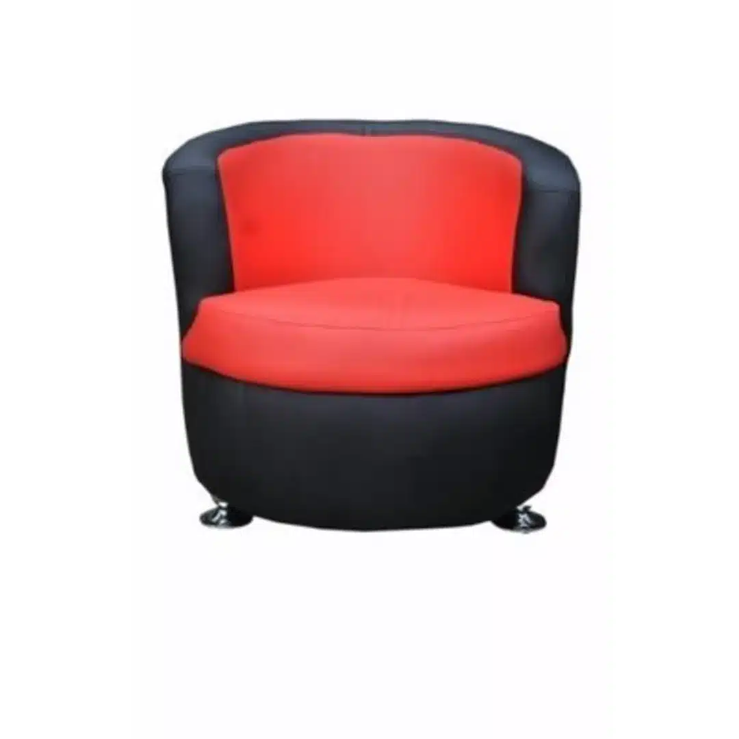 97531_1477032254 Compact Leisure Sofa - Orange & Black - Image 1