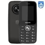 Philips Fun100 Wireless FM,2.0'' Big Screen,4MB+4MB,1000 mAh,2000 Phone Book - Black
