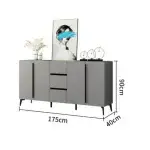 Rollindolla Sideboard 001 Grey - Image 3