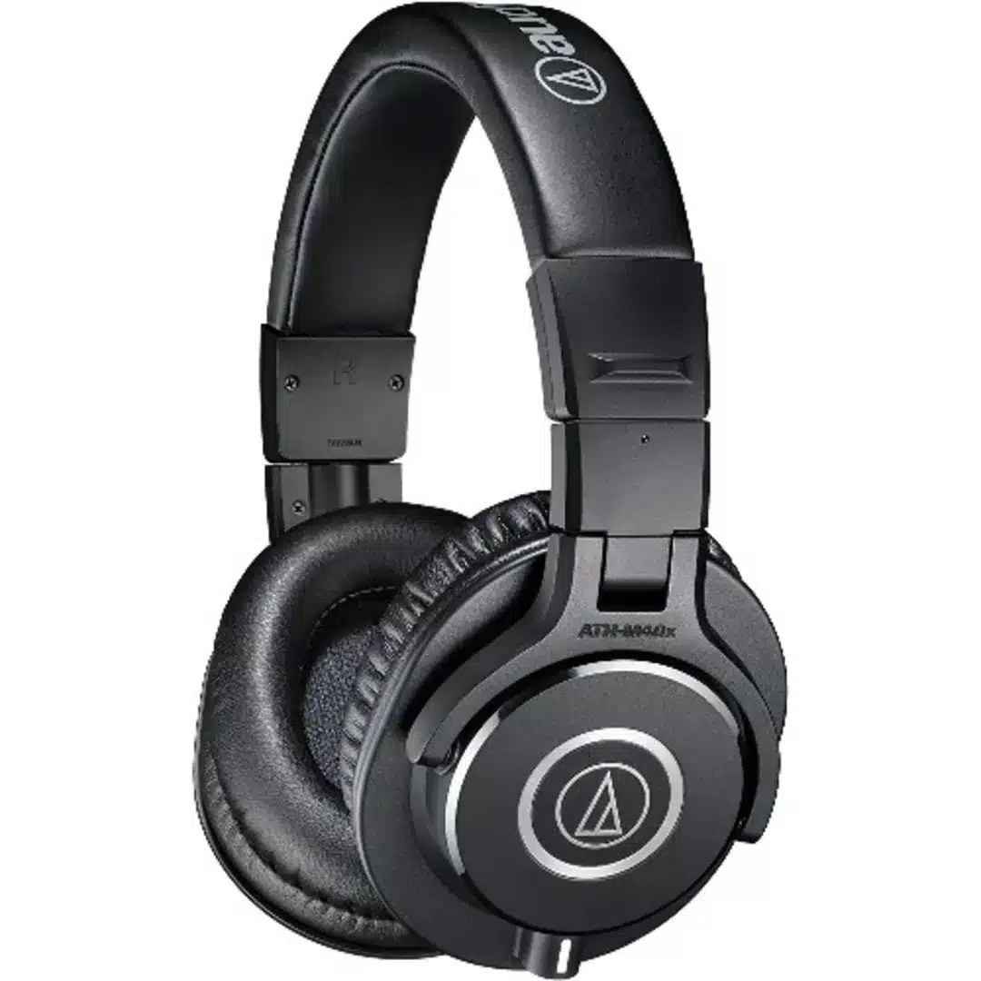 122138_1603027159 Audio-technica Ath-m40x Professional Studio Monitor Headphone, - Black - Image 1