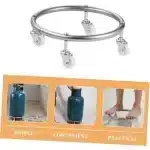 Moveable Gas Cylinder Standing Base With Wheels