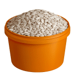 Hand peeled melon seed - per custard bucket