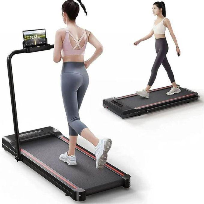 WhatsApp Image 2026-01-07 at 1.13.34 PM StrideMate 100 Electric Walking Treadmill with Armrest - Compact Home Fitness - Image 1