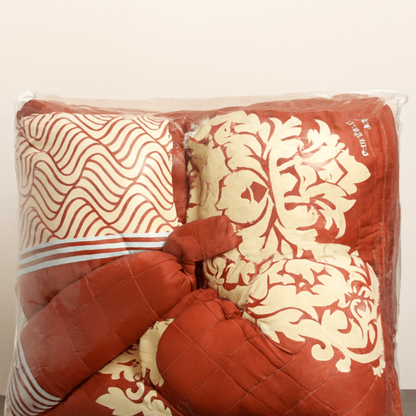 Luxury Complete Duvet Set: Duvet, Bedsheets, 4 Padded & 4 Throw Pillow Cases