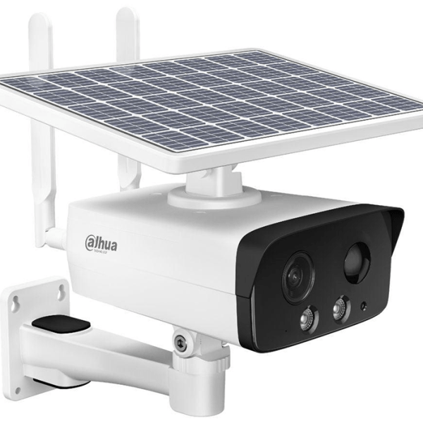 Dahua 4MP 4G LTE Bullet Camera with Night Vision & Two-Way Audio - Outdoor IP67 PTZ Security