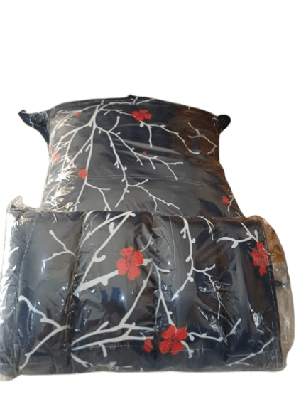 Luxury Duvet Set with Bedsheet and 4 Padded Pillowcases